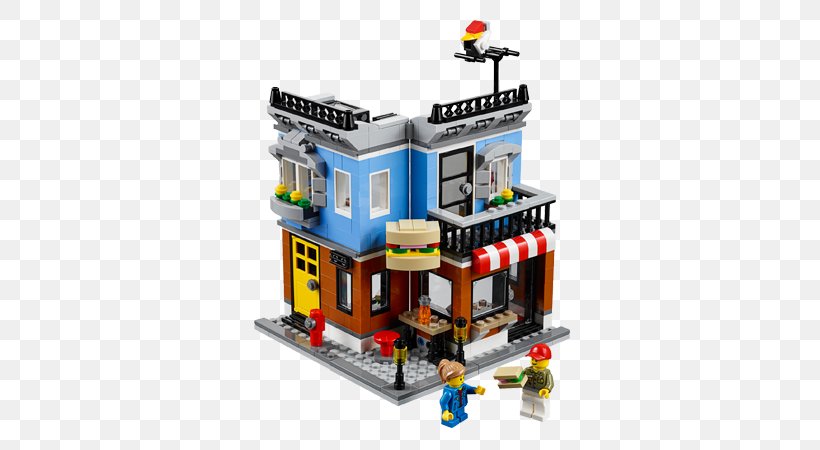 LEGO 31050 Creator Corner Deli Amazon.com Educational Toys, PNG, 600x450px, Amazoncom, Construction Set, Educational Toys, Hamleys, Lego Download Free