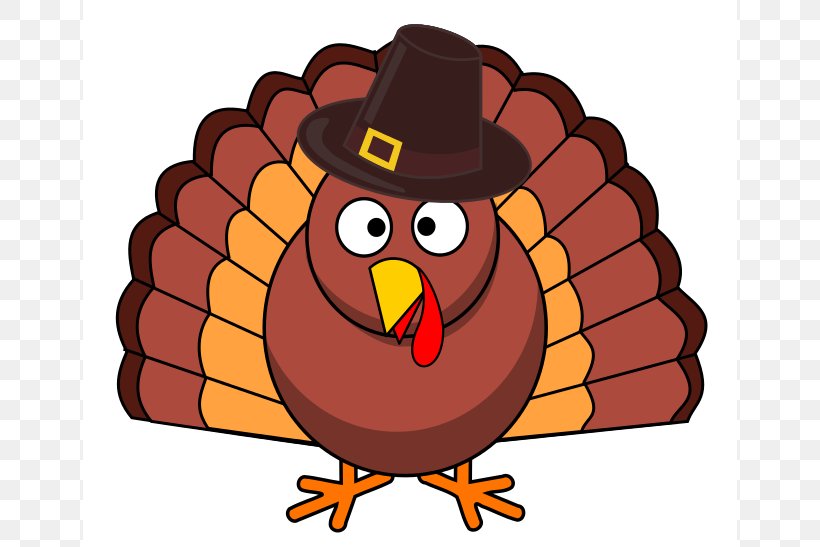 Thanksgiving Turkeys Turkey Meat Clip Art, PNG, 654x547px, Turkey, Animation, Beak, Bird, Cartoon Download Free