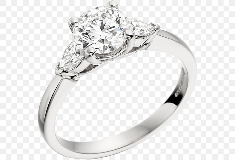 Wedding Ring Silver Engagement Ring Diamond, PNG, 560x560px, Ring, Body Jewellery, Body Jewelry, Carat, Diamond Download Free