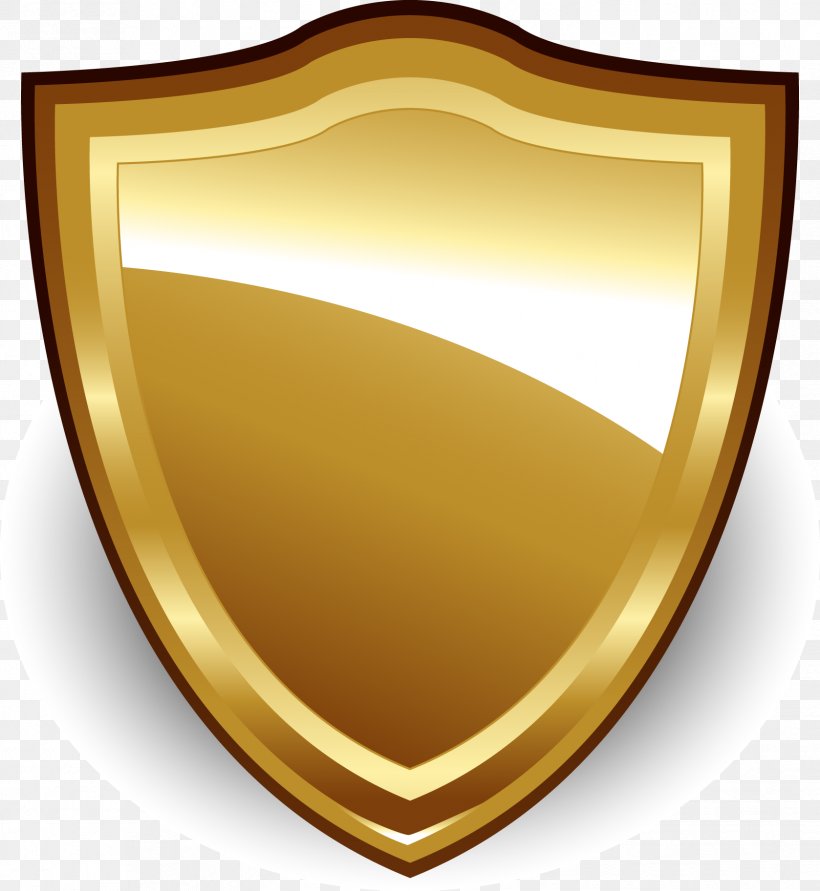 Badge Gold Euclidean Vector, PNG, 1678x1825px, Badge, Designer, Gold, Lapel Pin, Shield Download Free