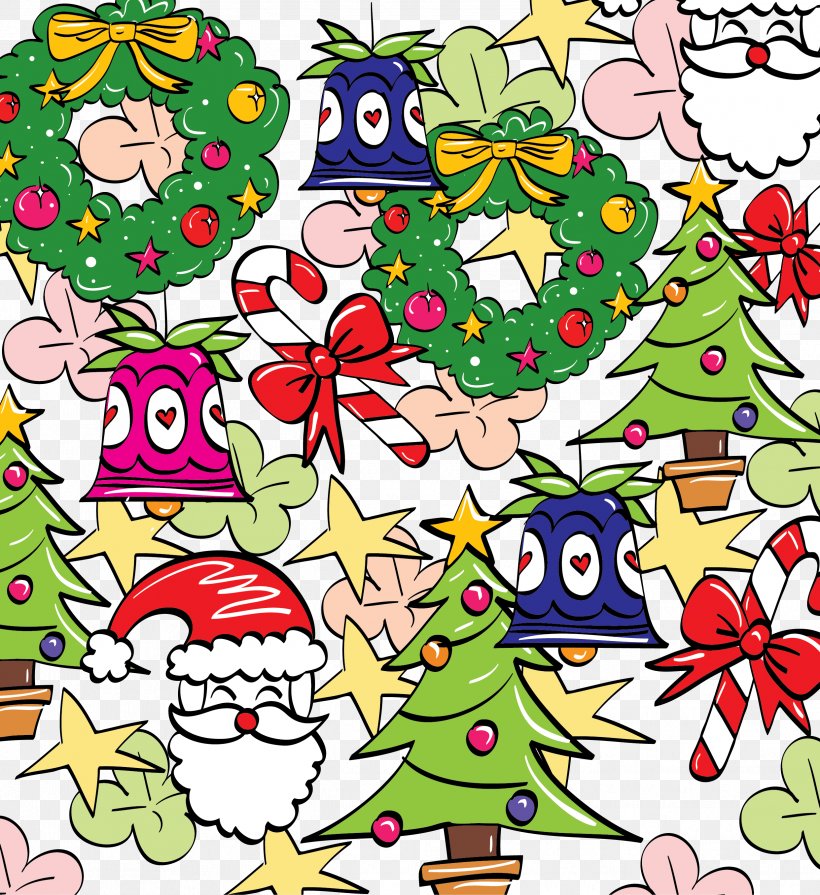 Christmas Pattern, PNG, 2483x2713px, Christmas, Area, Art, Artwork, Branch Download Free