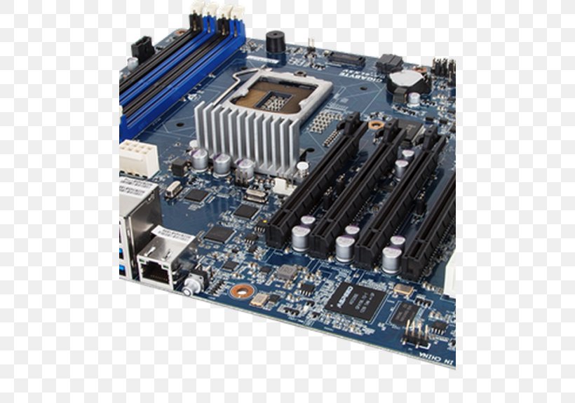 Motherboard Graphics Cards & Video Adapters Gigabyte Technology Printed Circuit Board Chipset, PNG, 480x575px, Motherboard, Atx, Central Processing Unit, Chipset, Computer Download Free