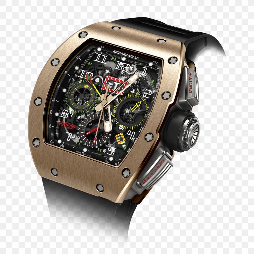 Richard Mille Flyback Chronograph Watch Tourbillon, PNG, 1600x1600px, Richard Mille, Annual Calendar, Brand, Chronograph, Clock Download Free
