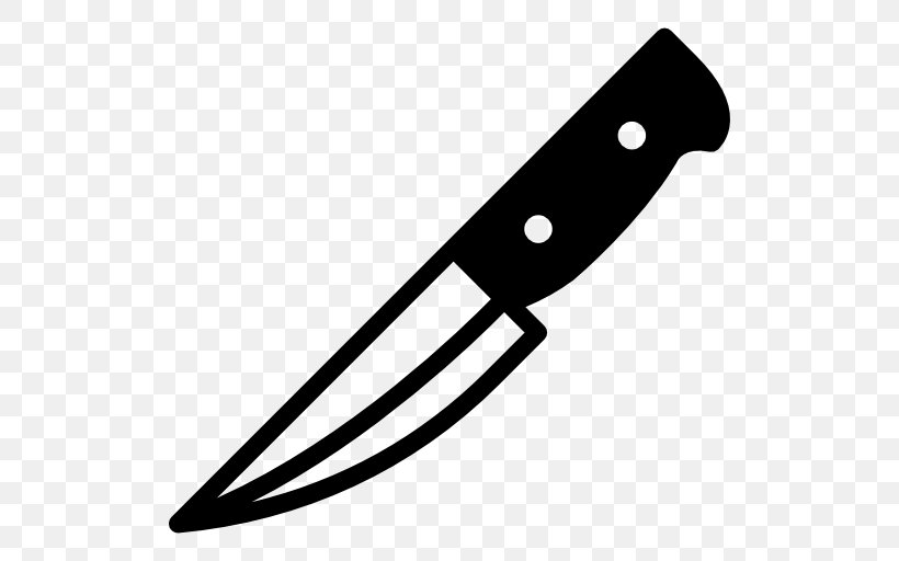 Throwing Knife Hunting & Survival Knives Kitchen Knives Blade, PNG, 512x512px, Throwing Knife, Black And White, Blade, Cold Weapon, Hardware Download Free