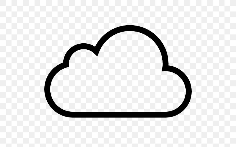 Cloud Storage Cloud Computing Clip Art, PNG, 512x512px, Cloud Storage, Area, Black And White, Body Jewelry, Cloud Computing Download Free