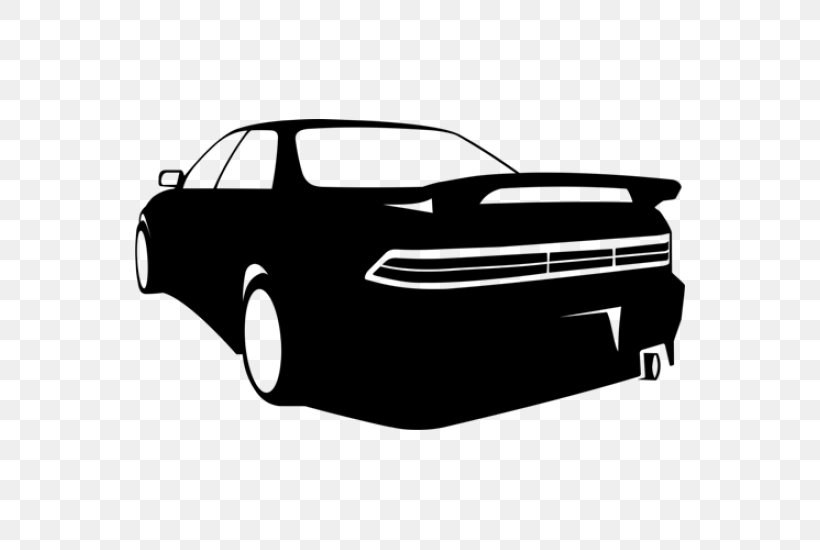 Toyota Mark II Car Door Sticker Clip Art, PNG, 550x550px, Toyota Mark Ii, Art, Automotive Design, Automotive Exterior, Black Download Free