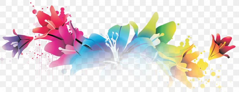 Vector Graphics Clip Art Image Flower, PNG, 1280x496px, Flower, Art, Floral Design, Painting, Petal Download Free