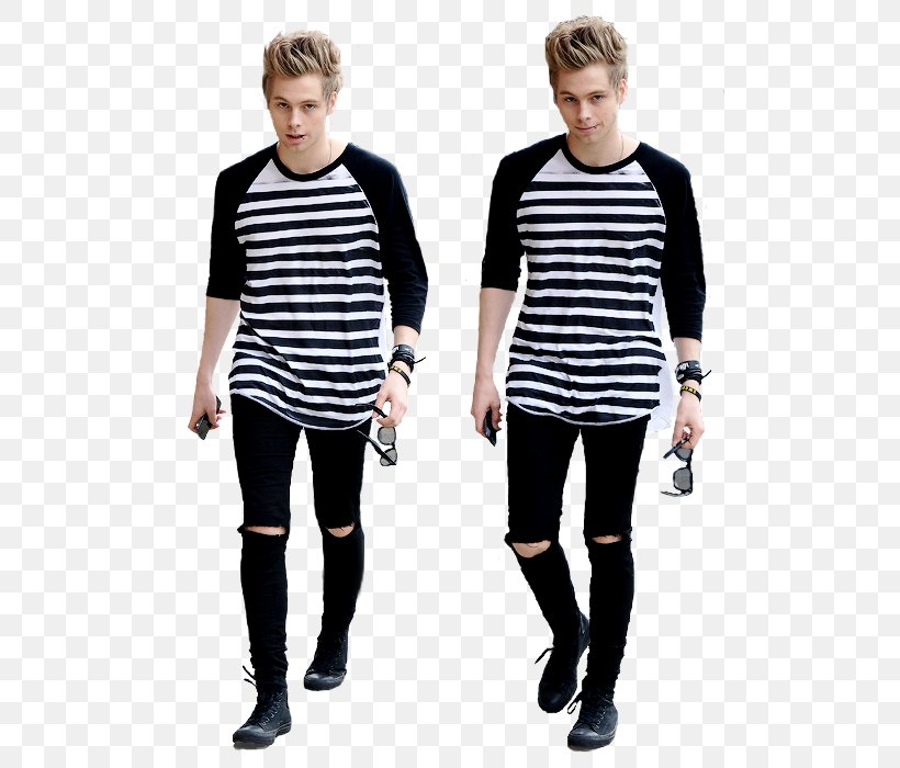 5 Seconds Of Summer We Heart It Leggings T-shirt, PNG, 500x700px, 5 Seconds Of Summer, Clothing, Fashion, Leggings, Luke Hemmings Download Free
