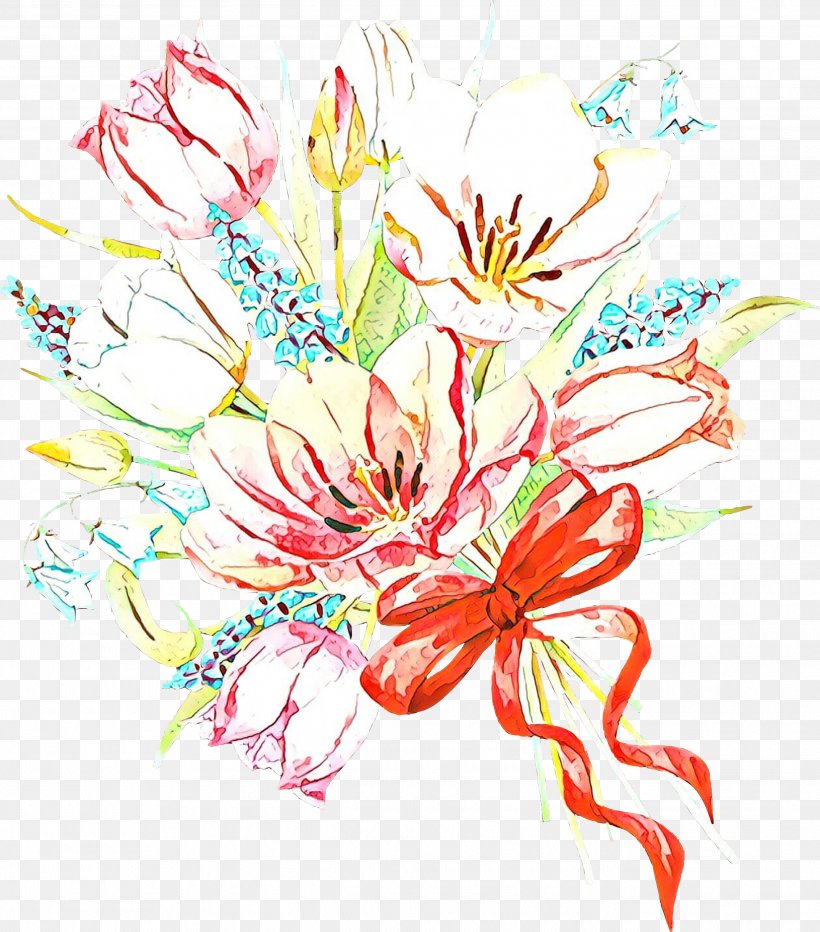 Bouquet Of Flowers Drawing, PNG, 2639x3000px, Floral Design, Cut Flowers, Decoupage, Drawing, Flower Download Free