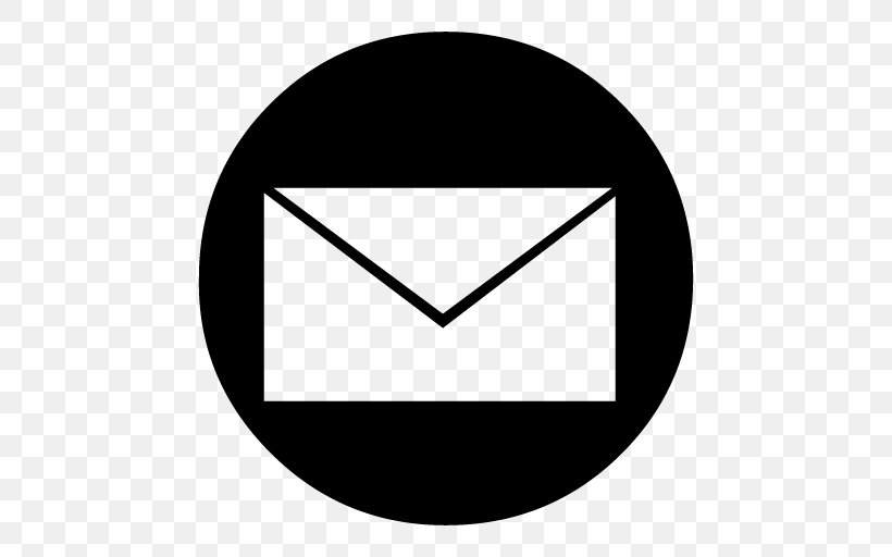 Email Internet, PNG, 512x512px, Email, Area, Black, Black And White, Email Client Download Free
