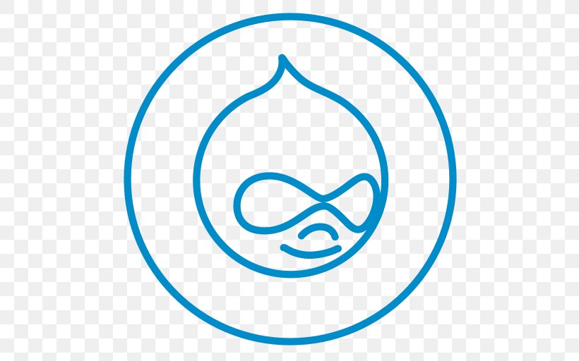 Drupal, PNG, 512x512px, Drupal, Computer Software, Drupal 8, Line Art, Symbol Download Free