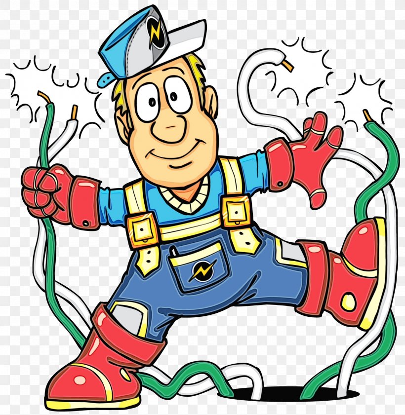 Watercolor Cartoon, PNG, 1920x1970px, Watercolor, Cartoon, Electrical Contractor, Electrical Engineering, Electrical Wires Cable Download Free