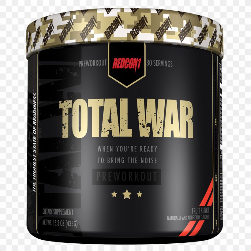 Total War RedCon1 Dietary Supplement, PNG, 1000x1000px, Total War, Battle, Bodybuilding Supplement, Brand, Dietary Supplement Download Free