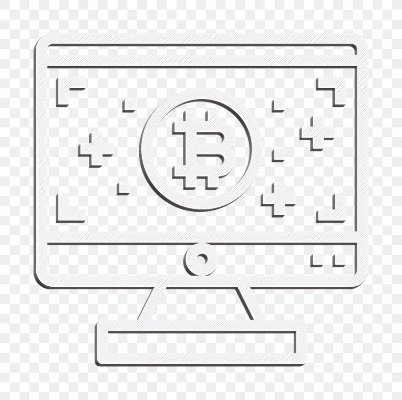 Bitcoin Icon Password Icon, PNG, 1318x1312px, Bitcoin Icon, Blackandwhite, Line, Password Icon, Square Download Free