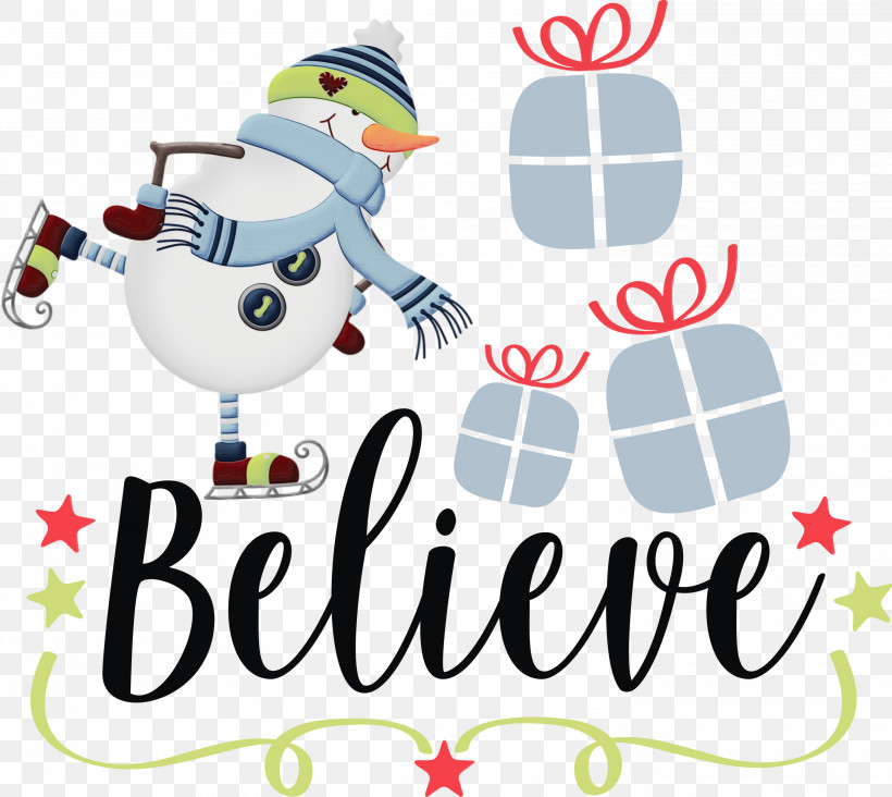Christmas Day, PNG, 3000x2681px, Believe, Christmas, Christmas Day, Cricut, Holiday Download Free