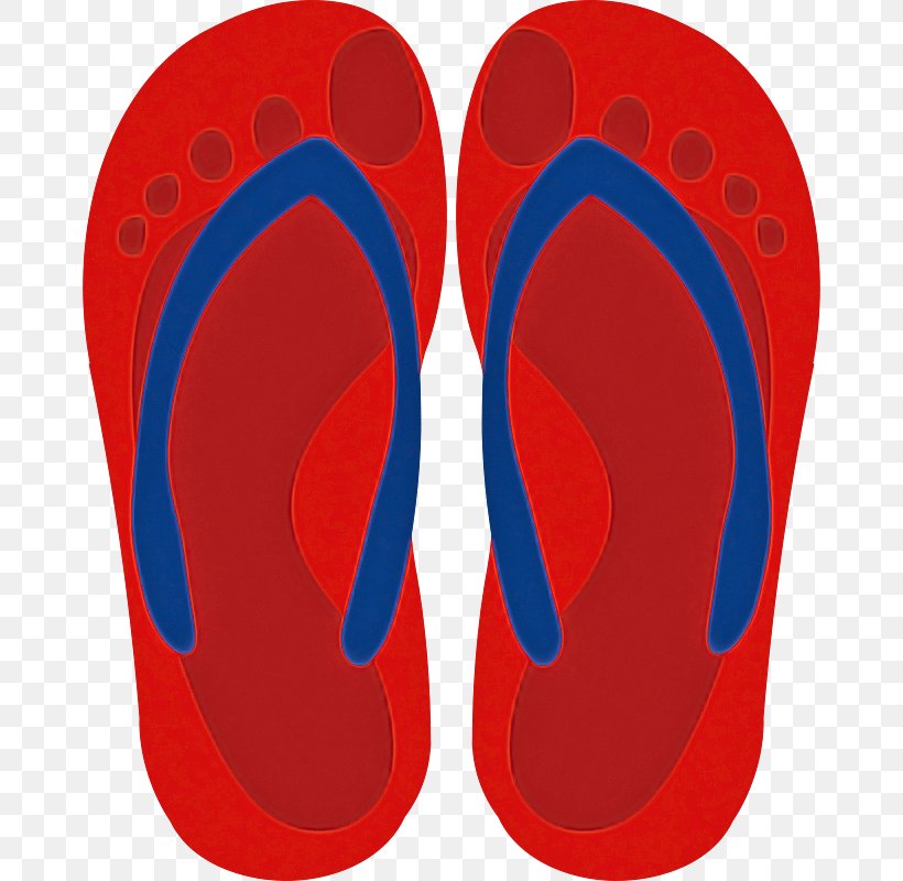 Flip-flops Footwear Red Slipper Shoe, PNG, 670x800px, Flipflops, Electric Blue, Footwear, Red, Sandal Download Free