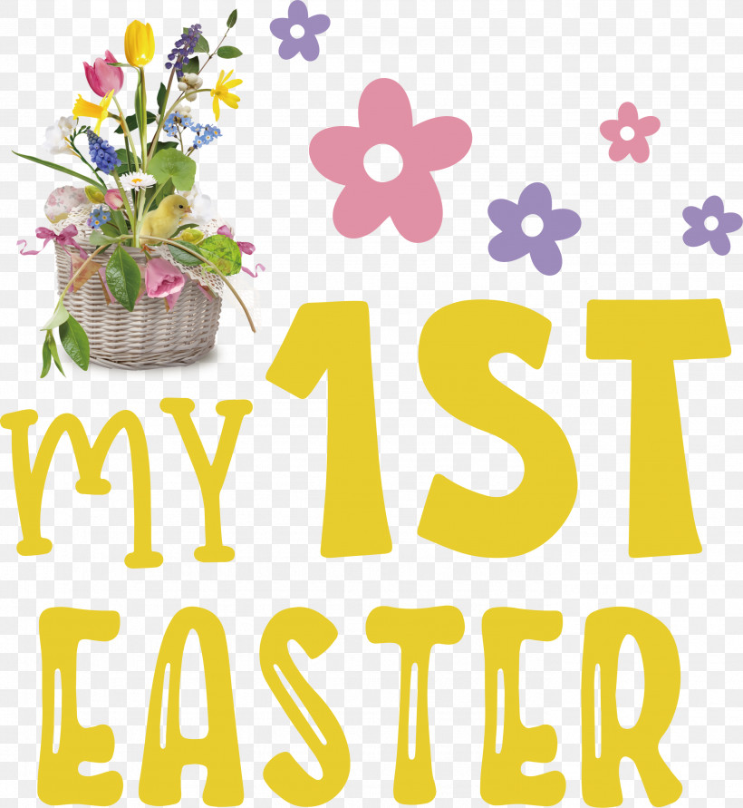 My 1st Easter Easter Baskets Easter Day, PNG, 2758x3000px, My 1st Easter, Cut Flowers, Easter Baskets, Easter Day, Floral Design Download Free