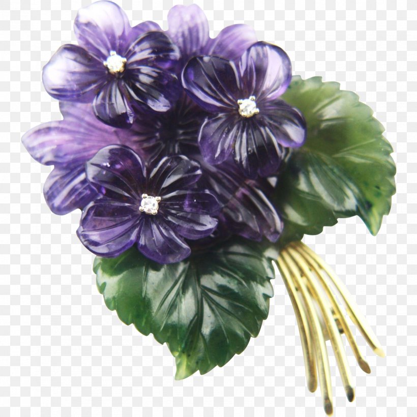 Violet Flower Jade Purple Brooch, PNG, 1518x1518px, Violet, Amethyst, Annual Plant, Blue, Brooch Download Free