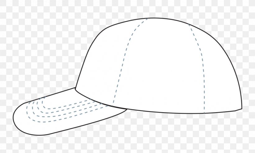 Baseball Cap Line Pattern, PNG, 1000x600px, Baseball Cap, Baseball, Cap, Hat, Headgear Download Free