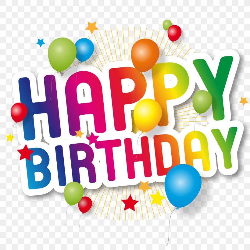 Birthday Cake, Happy Birthday To You, Party, PNG, 1001x1001px, Birthday ...