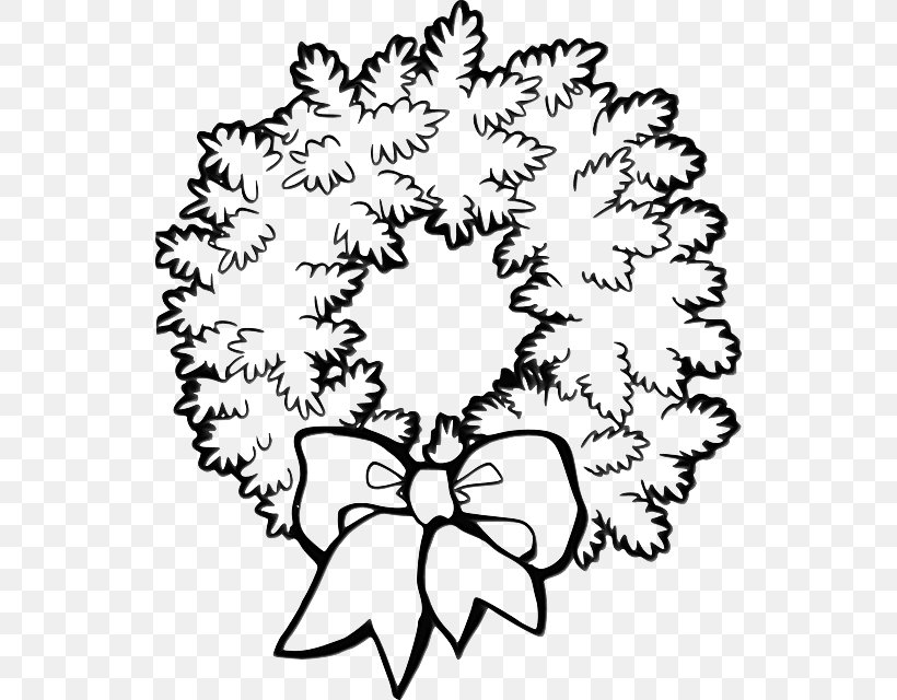 Clip Art Wreath Openclipart Drawing, PNG, 536x640px, Wreath, Advent Wreath, Art, Blackandwhite, Botany Download Free