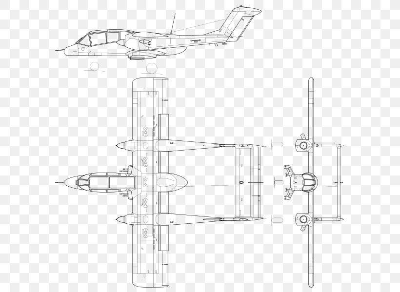 North American Rockwell OV-10 Bronco Aircraft Airplane Fairchild Republic A-10 Thunderbolt II North American F-86 Sabre, PNG, 607x599px, North American Rockwell Ov10 Bronco, Aircraft, Airplane, Antenna Accessory, Aviation Download Free