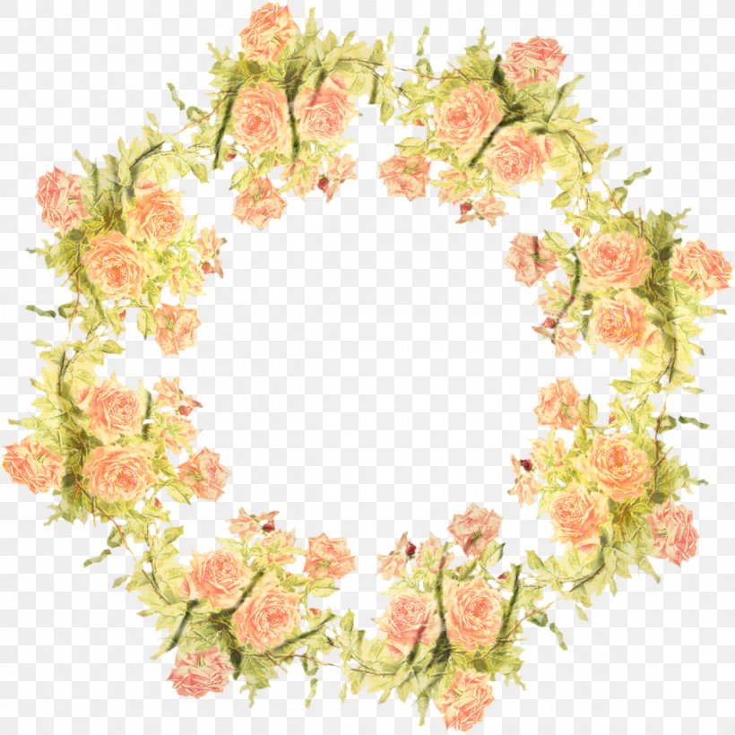 Watercolor Flower Wreath, PNG, 1200x1200px, Rose, Blue Rose, Cut Flowers, Drawing, Floral Design Download Free