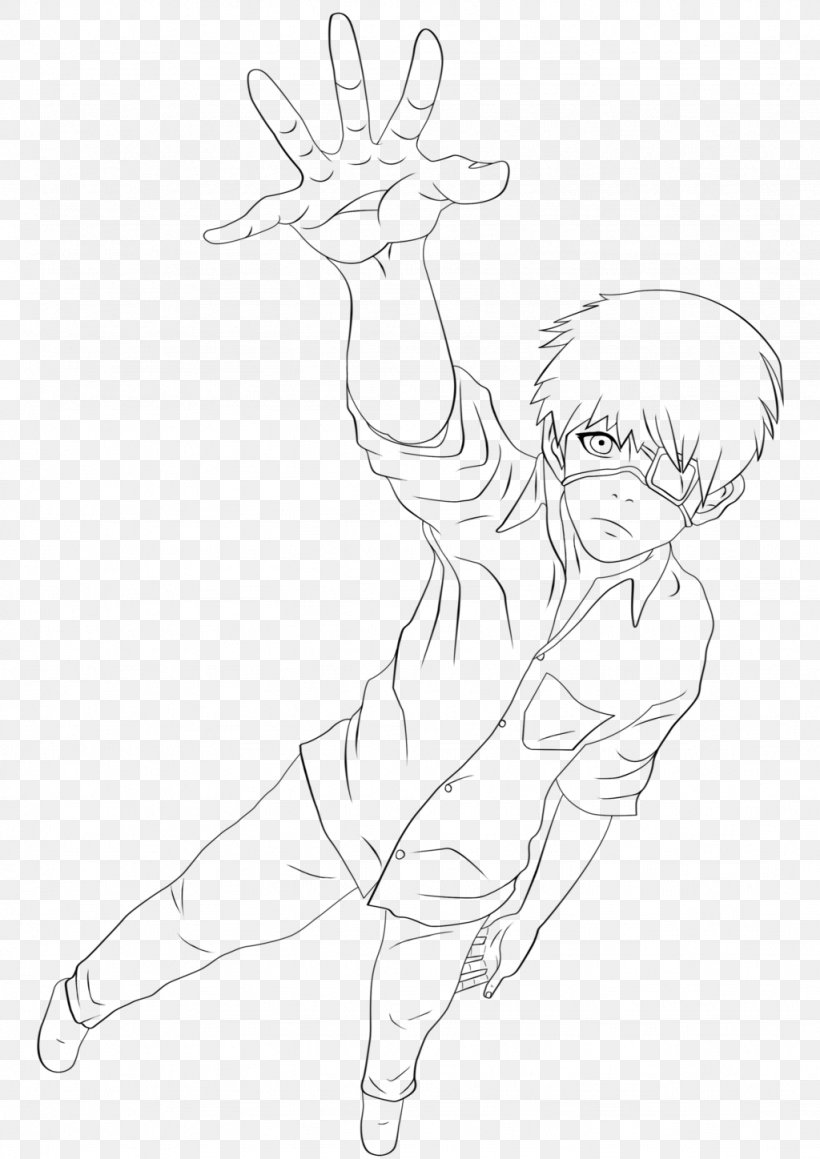 Line Art Tokyo Ghoul Drawing Coloring Book, PNG, 1024x1448px, Watercolor, Cartoon, Flower, Frame, Heart Download Free
