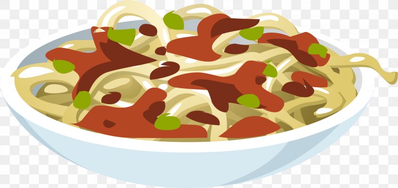 Pasta Macaroni And Cheese Spaghetti Casserole Clip Art, PNG, 2400x1137px, Pasta, Bowl, Casserole, Cooking, Cuisine Download Free
