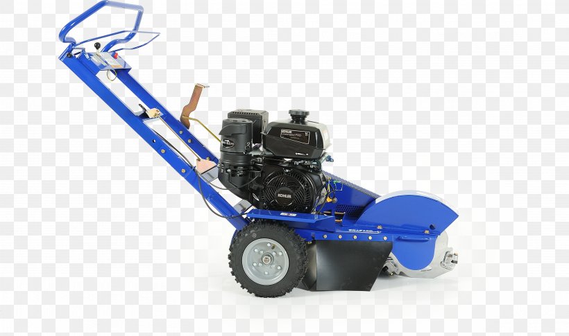 Stump Grinder Machine Lawn Mowers Service, PNG, 4192x2480px, Stump Grinder, Blue, Hardware, Innovation, Kohler Co Download Free