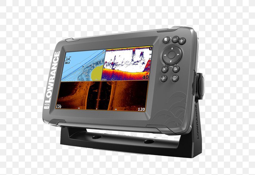 Chartplotter Fish Finders Lowrance Electronics Sonar Global Positioning System, PNG, 563x563px, Chartplotter, Chart, Chirp, Computer Monitors, Display Device Download Free