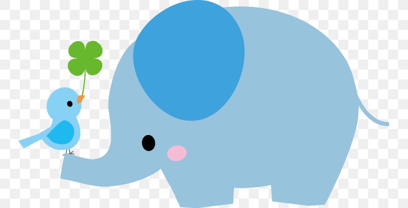 Indian Elephant African Elephant Elephantidae Child Care Clip Art, PNG, 745x419px, Indian Elephant, African Elephant, Blue, Cartoon, Child Download Free