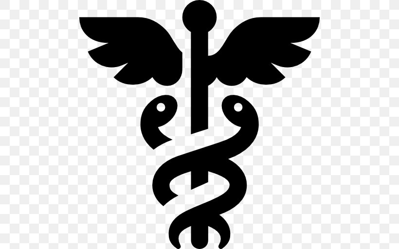 Staff Of Hermes Pharmacy Symbol Health Care, PNG, 512x512px, Staff Of Hermes, Black And White, Disease, Health Care, Health Professional Download Free