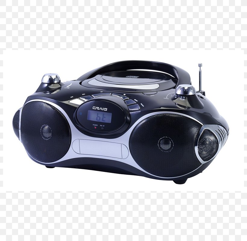Boombox FM Broadcasting Compact Cassette Stereophonic Sound Radio, PNG, 800x800px, Boombox, Bluetooth, Cd Player, Compact Cassette, Compact Disc Download Free