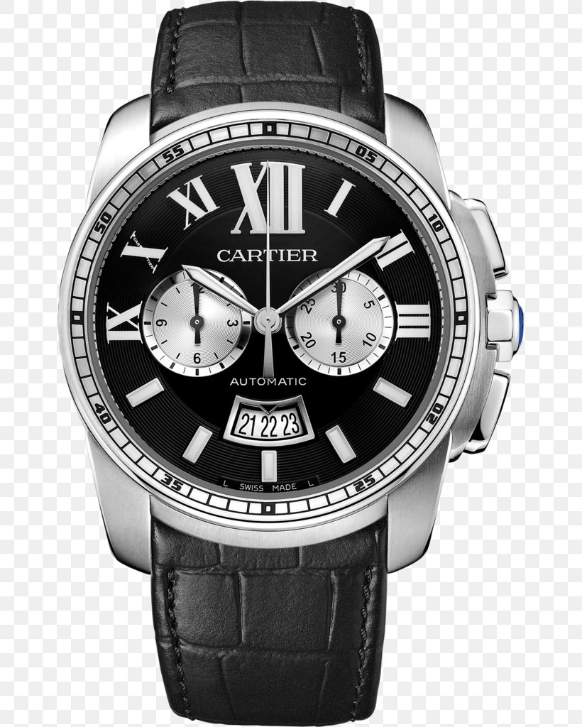 Chronograph Cartier Calibre De Cartier Diver Watch Cartier Tank, PNG, 657x1024px, Chronograph, Automatic Watch, Brand, Cartier, Cartier Ballon Bleu Download Free