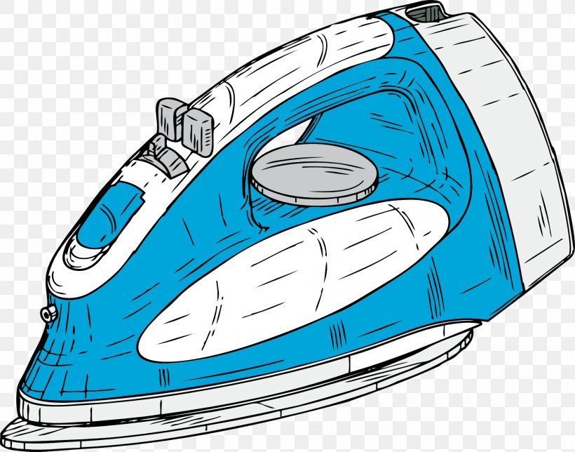 Clothes Iron Free Content Clip Art, PNG, 1920x1508px, Clothes Iron, Aqua, Automotive Design, Clothing, Drawing Download Free