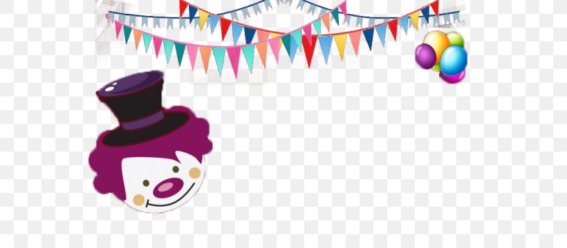 Clown Illustration, PNG, 1024x450px, Clown, April Fools Day, Brand, Logo, Magenta Download Free