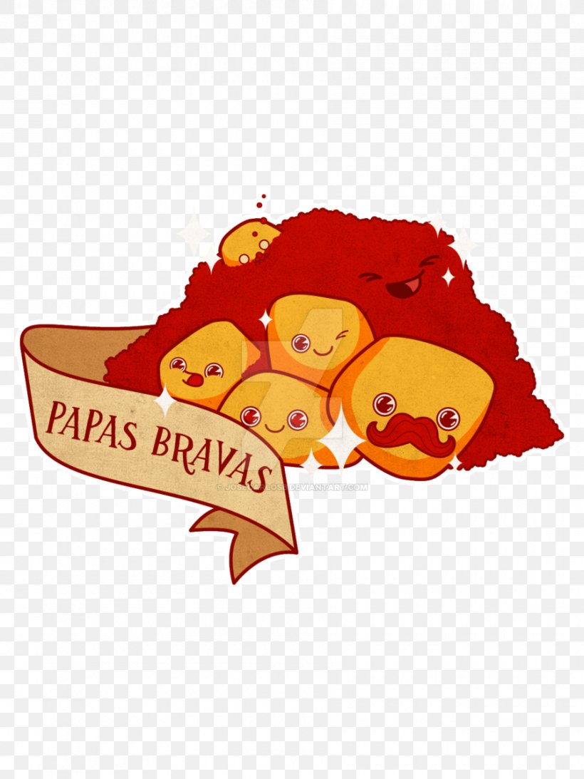 Patatas Bravas Spanish Omelette French Fries Potato Drawing, PNG, 900x1200px, Patatas Bravas, Art, Drawing, Food, French Fries Download Free