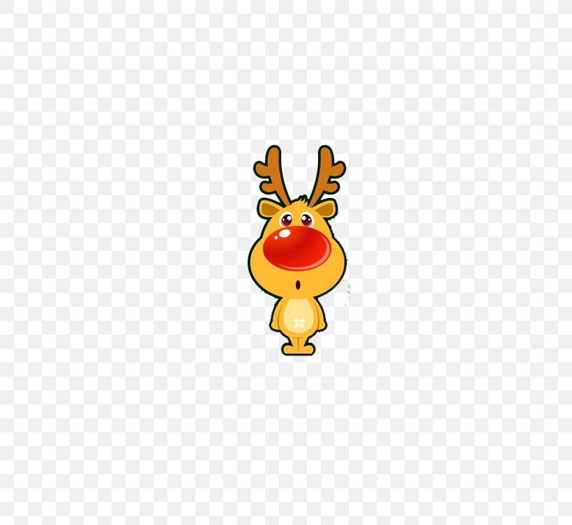 Reindeer Rudolph Christmas Gift, PNG, 474x753px, Reindeer, Antler, Cartoon, Christmas, Christmas Gift Download Free
