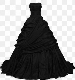 black dress for a ball