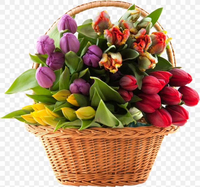 Flower Bouquet Tulip Art Clip Art, PNG, 2644x2470px, Flower Bouquet, Art, Basket, Color, Craft Download Free