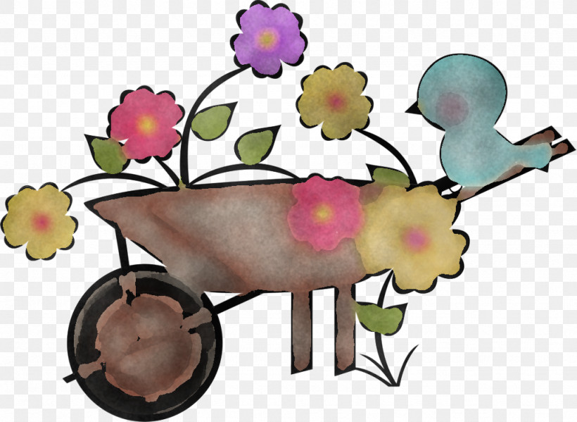 Flower Plant Wheelbarrow Cut Flowers Vehicle, PNG, 1024x749px, Flower, Cut Flowers, Plant, Vehicle, Wheelbarrow Download Free