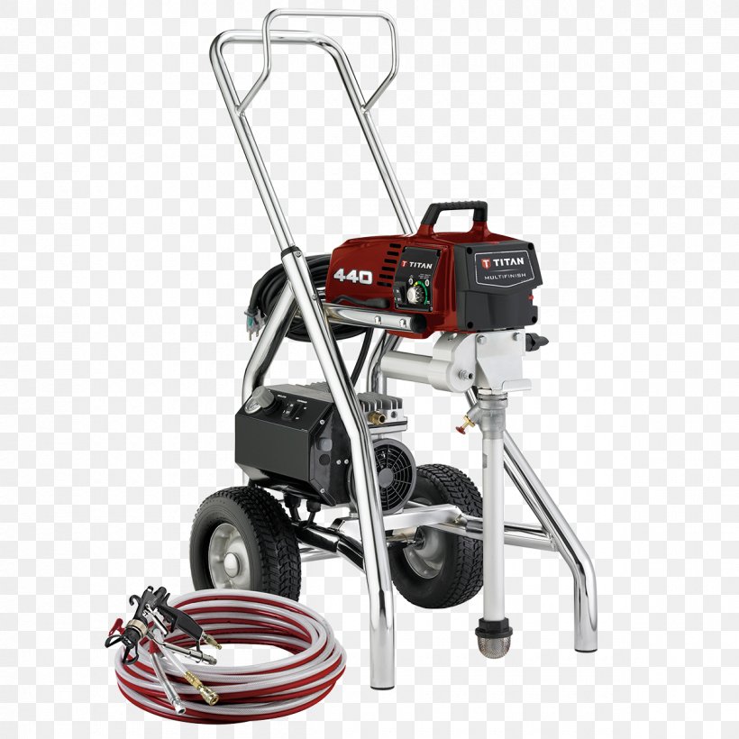 Titan Impact 440 Airless Paint Sprayers Titan MultiFinish 440 Air Assisted, PNG, 1200x1200px, Titan Impact 440, Airless, Hardware, High Volume Low Pressure, Machine Download Free