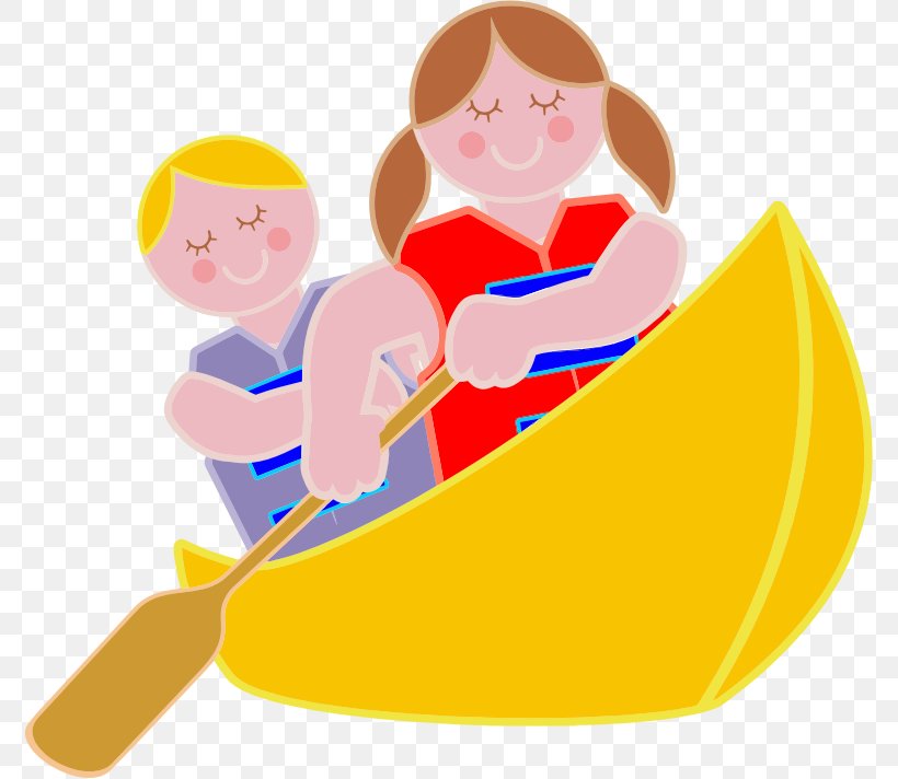 Canoe Rowing Clip Art, PNG, 776x712px, Canoe, Art, Boat, Child, Fictional Character Download Free