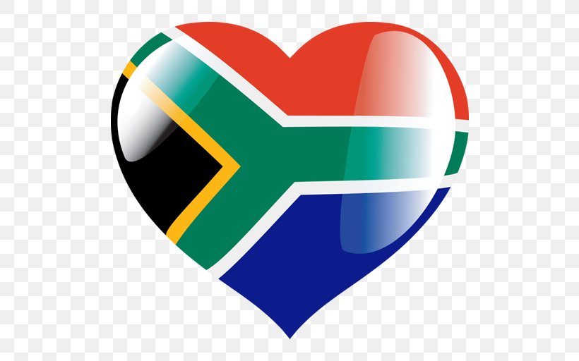 Flag Of South Africa Clip Art, PNG, 512x512px, South Africa, Africa, Drawing, Flag Of South Africa, Heart Download Free