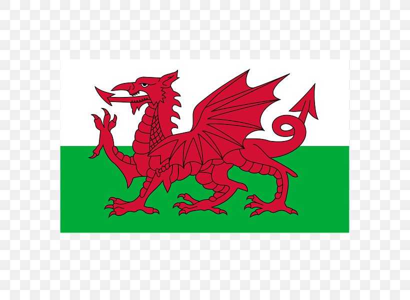 Flag Of Wales Welsh Dragon National Flag, PNG, 600x600px, Wales, Amazoncom, Banner, Dragon, Fictional Character Download Free