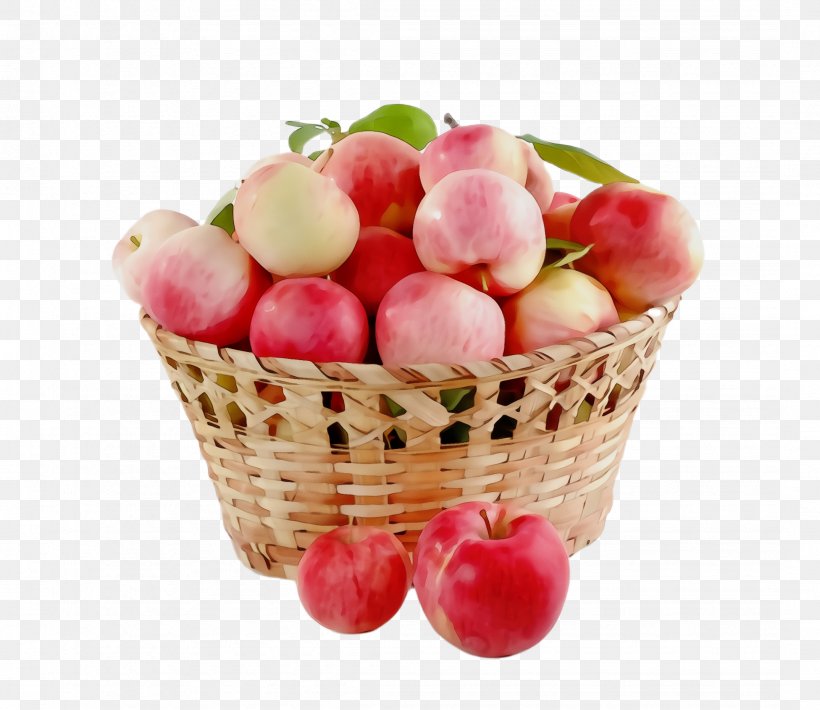 Fruit Food Natural Foods Plant Apple, PNG, 2148x1860px, Watercolor, Apple, Basket, Food, Fruit Download Free