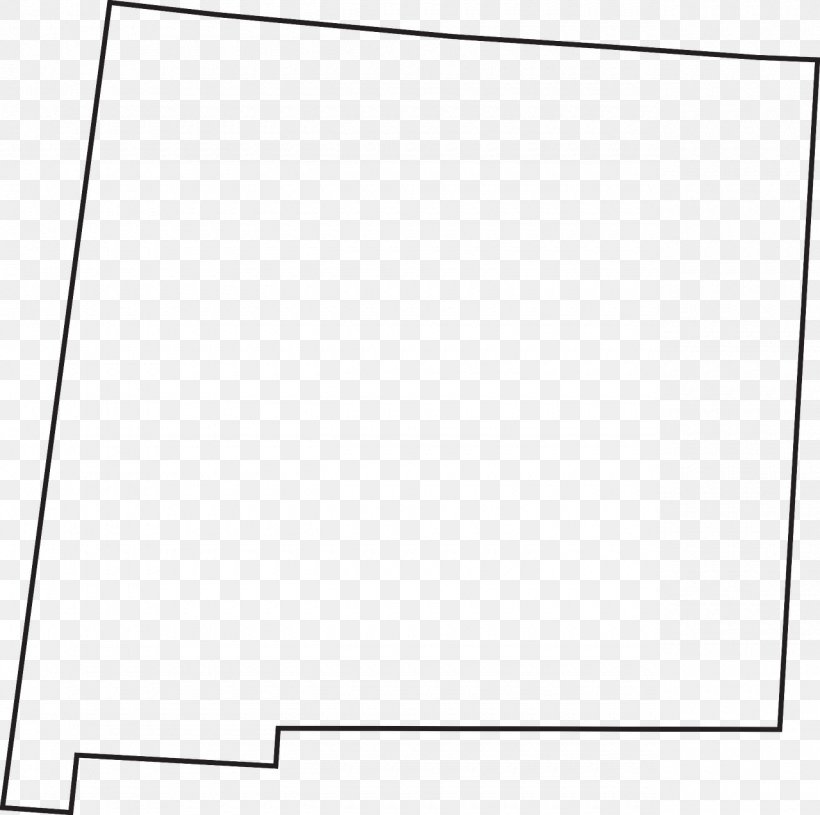 New Mexico Blank Map Clip Art, PNG, 1280x1273px, New Mexico, Area, Black, Black And White, Blank Map Download Free