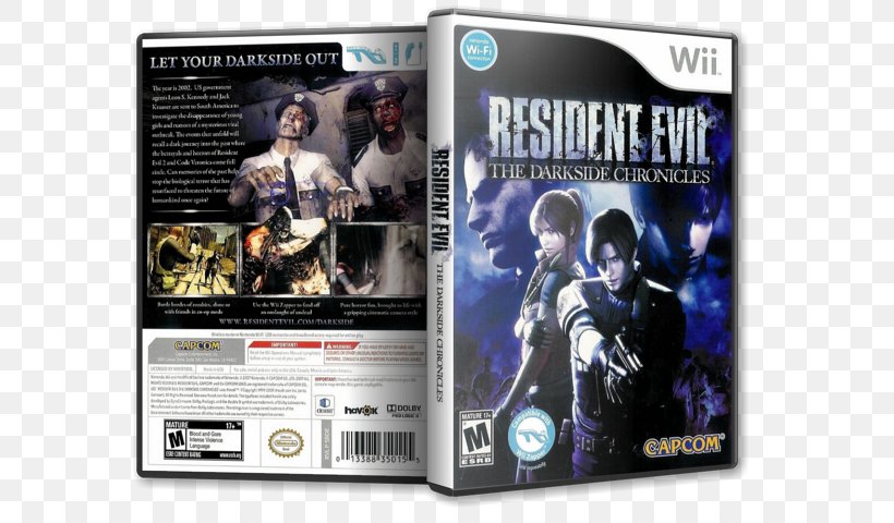 Xbox 360 Resident Evil: The Darkside Chronicles Resident Evil: The Umbrella Chronicles Wii Resident Evil 4, PNG, 640x480px, Xbox 360, Capcom, Dvd, Electronic Device, Film Download Free