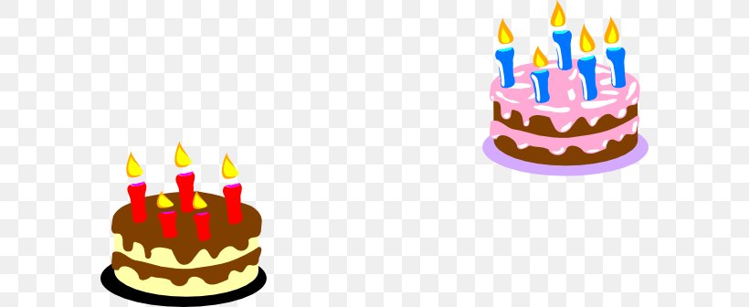 Birthday Cake Chocolate Cake Frosting & Icing Cupcake Clip Art, PNG, 600x336px, Birthday Cake, Baked Goods, Birthday, Buttercream, Cake Download Free